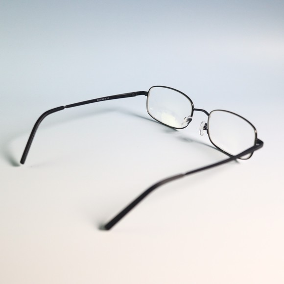 Peachtree 7719 Eyeglasses Capri Black 56-19 145 slim frame rectangle rim N5 - Picture 5 of 11
